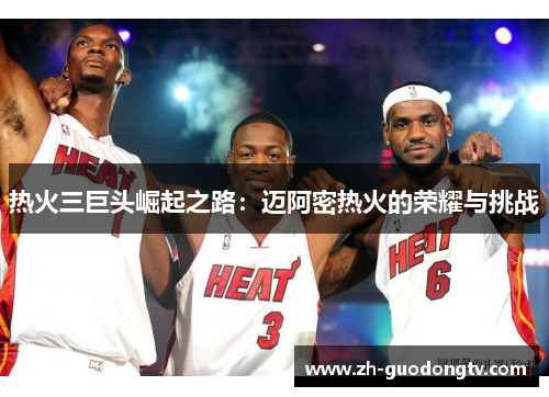 热火三巨头崛起之路：迈阿密热火的荣耀与挑战